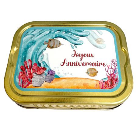 Sardines message "Joyeux anniversaire" 115g