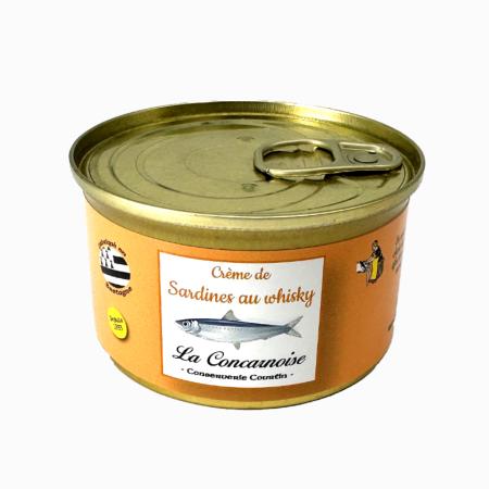 Crème de sardines au whisky 130 g