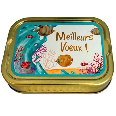 Sardines message "Meilleurs voeux !" 115g