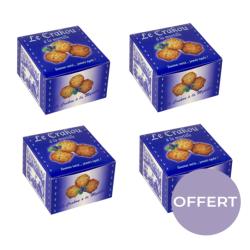 3 boîtes de crakou myrtille achetées, la 4ème OFFERTE  