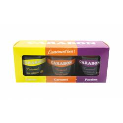 COFFRET 3 CARABON - 225g