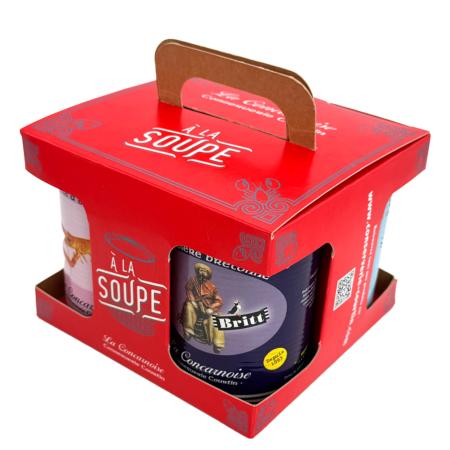 Valisette 4 soupes 400g