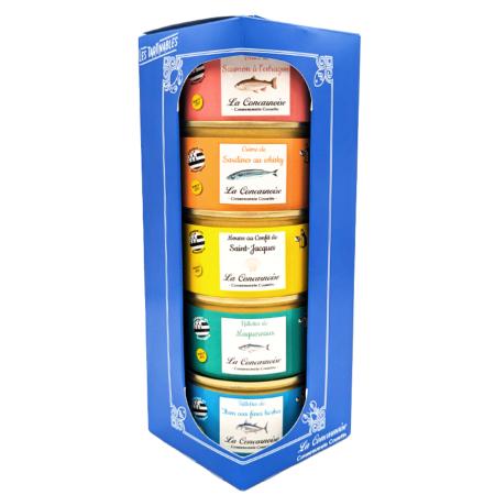 Étui DE 5 RILLETTES DE POISSONS 130g