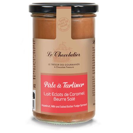 Pâte à tartiner Lait Eclats de Caramel Beurre Salé 300g