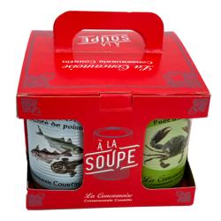 Valisette 4 soupes 400g